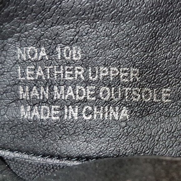 Dolce Vita Hailey Leather Block-Heel Bootie Black Suede Womens Size 10 B - Picture 7 of 7